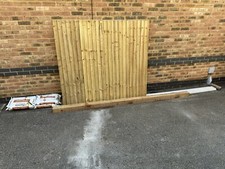 Fence Panel, Post, Gravel Board, Post Crete Bundle