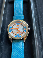 LOCMAN Cavallo Pazzo Chronograph Stainless Steel Men’s Watch Leather