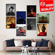 The Weeknd Canadian R&B Pop Music Celebrity Print Poster Wall Art Picture A4+