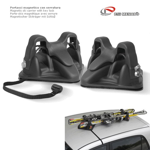 Magnetic roof ski - magnetic,