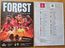 NOTTINGHAM FOREST v ASTON