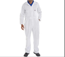 White Boilersuit Work Boiler