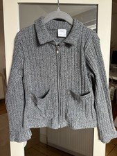 Preowned Zara Girls Zip Up Cardigan - 6-7 Years