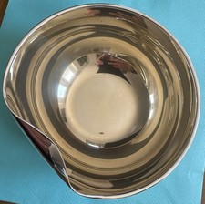 Elsa Peretti Tiffany & Co  5” Sterling Silver  &Vermeil Thumbprint Bowl. RRP£900