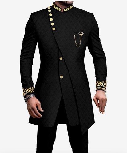Men african suit embroidery - men,