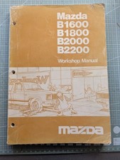 1981 Mazda B1600 B1800 B2000 B2200 Workshop Manual