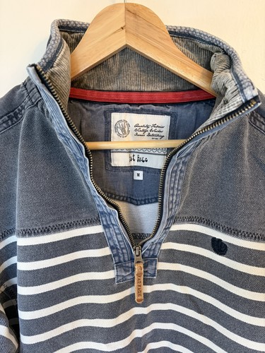 Fat face striped zip - striped, 1/4