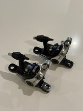 2x TRP Spyre Post Mount Disc Brake Caliper Pair - Black