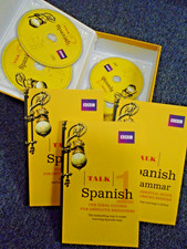 Talk Spanish Complete Set-  BBC - Spanish Language Course - 4 CD's & 3 Books