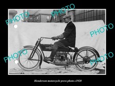 Henderson motorcycle press - henderson,