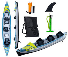 TAHE HP3 KAYAK AIR BREEZE FULL Inflatable Canoe Touring Kayak 3 Person 480cm 