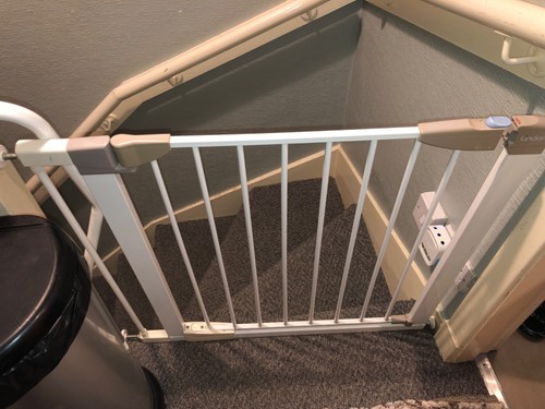 Lindam stair baby gate white - gate,