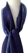 Scarf Thai Silk Blue Ladies