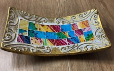 Rectangle Multicolour and Gold