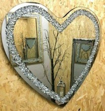 Love Heart Shaped Wall Mirror