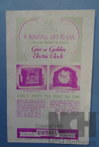 Scarce vintage goblin electric - goblin,