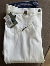 Derby House White  Breeches size 28