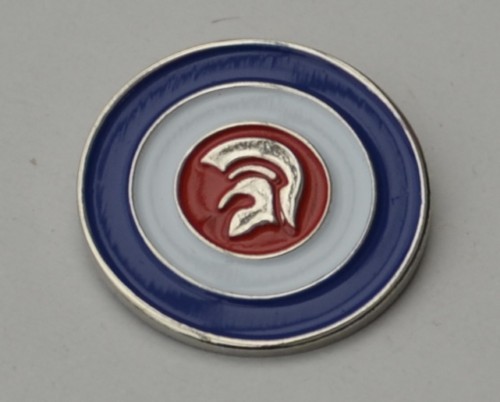 Trojan helmet target - helmet,