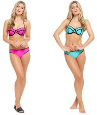 Ladies Neon Coloured Bikini