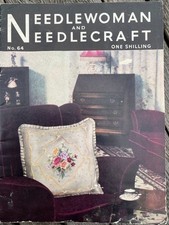 Needlewoman & Needlecraft No. 64 Knitting, Tatting Sewing Hats Bolero Mats