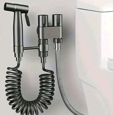 Toilet Bidet Sprayer Set With Hose Handheld Spray Gun High Pressure Bathroom Kit