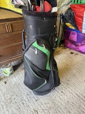 Hill billy green golf cart - cart, bag