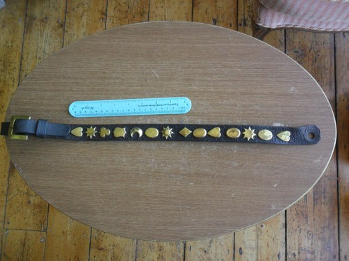Antique sun heart - sun, crescent