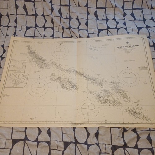 Vintage 1948 admiralty - admiralty, chart