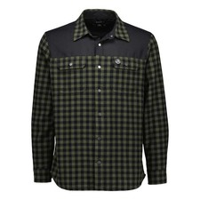 Swanndri Men Marton Stormshield Long Sleeve Shirt Olive Black Sizes Small to 3XL
