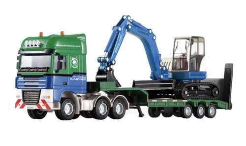Diecast low loader truck - low, &