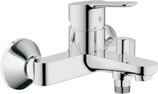 Bauedge Single-Lever Bath/Shower Mixer 1/2" Chrome 23334000