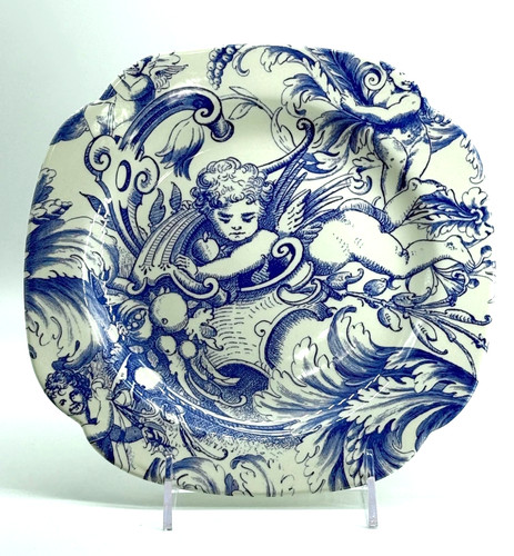 Spode cherub angels plate - angels,