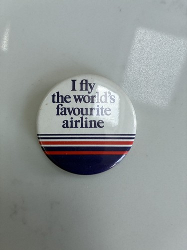 Vintage british airways pin - british,