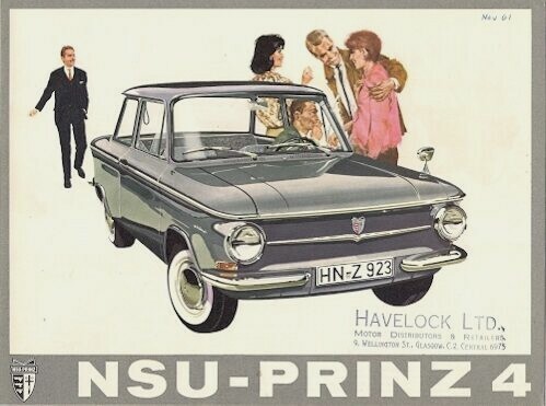 Nsu prinz 1961 1962 - 4, 1961-1962