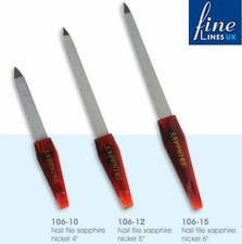 Sapphire nail file nickle - file,,