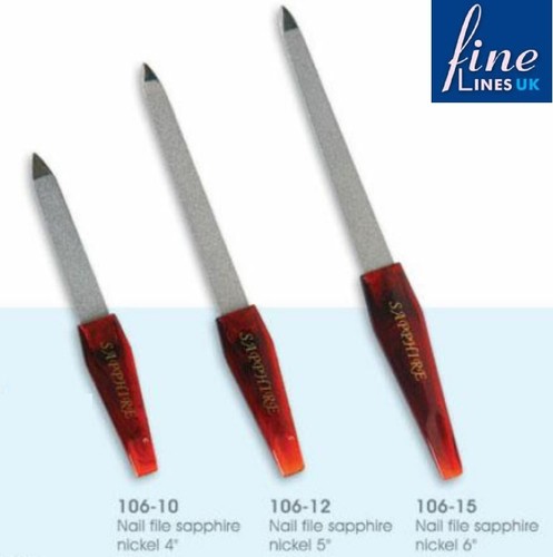 Sapphire nail file nickle - sapphire,