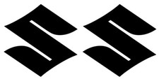 Suzuki logo decals - suzuki, s