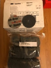 3M 17504 Scotch-Brite EXL Unitized Wheel XL-UW 3s - Fin box of 60 wheels