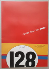 Fiat 128 Rally Brochure c.1973