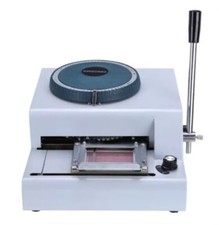 68 Characters Manual Pvc Card Embosser Id Card Embossing Machine