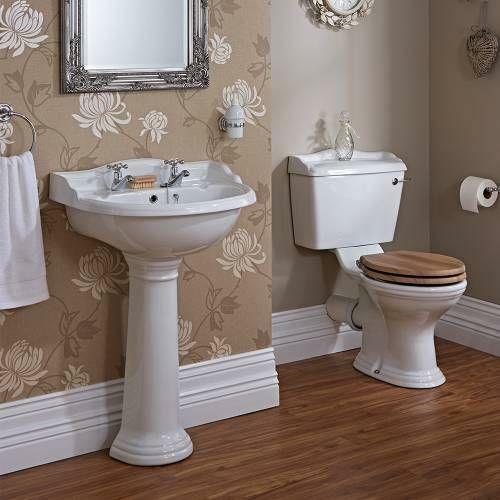 Traditional bathroom suite - bathroom,