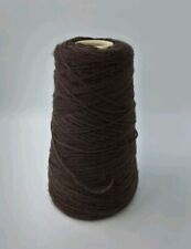 4ply Cone, 'Peat' Brown, Bramwell   Approx. 161g 100% Acrylic Yarn Made In UK