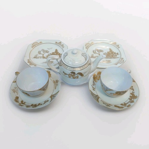 Noritake gold willow pattern - willow,