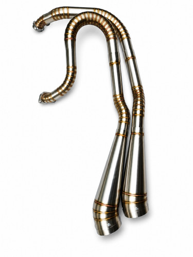 Custom into exhaust - 2-into-2,