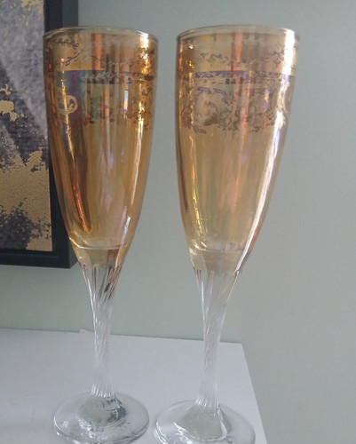 Vtg crystal glass - vtg,