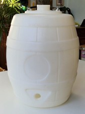Home Brew Barrel white plastic