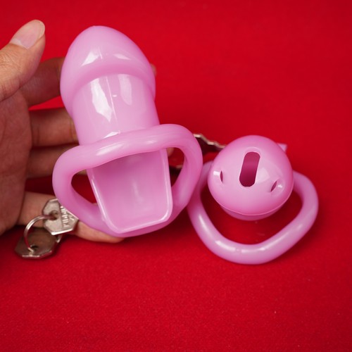 Resin male chastity cage - resin,