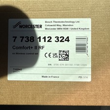 Worcester Greenstar Comfort+ II RF Programmable Thermostat & Receiver 7738112324