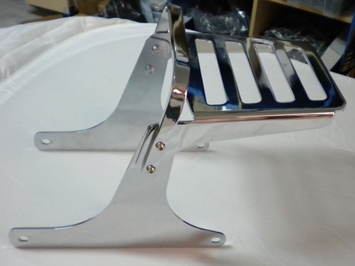 Chrome steel luggage - chrome, for