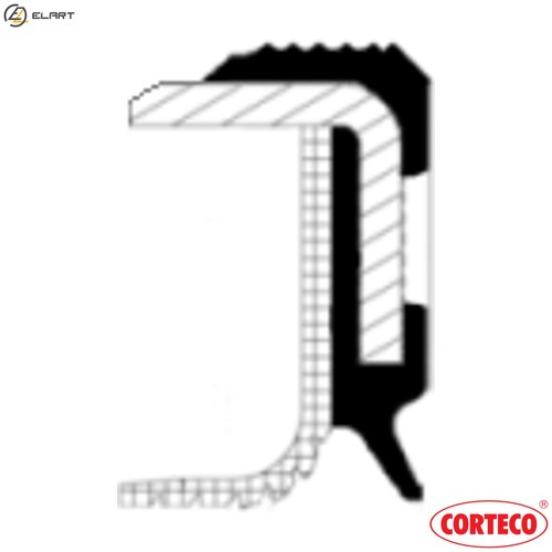 Shaft seal manual transmission - shaft,